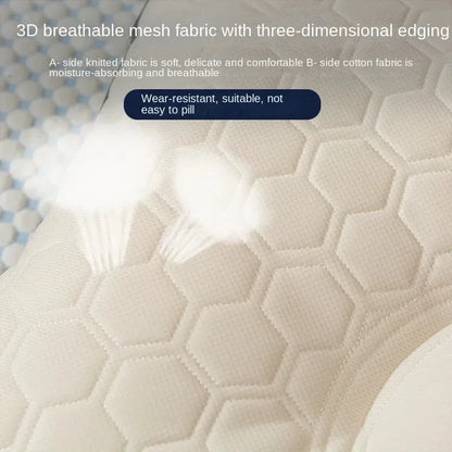 Ergonomic Rubber Pillow For Neck Pain